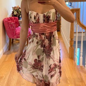 NWOT Macy's Floral Dress Small